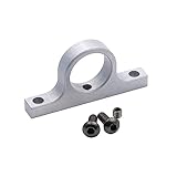  KUENCE 1 Pezzo Singolo/Doppio Alluminio Pisco BVU4-4 Valvole A Sfera A Sfera Supporto Staffa di Montaggio Sedile for RC Turbina Motore Turbo-Jet Aereo (Color : 1 Piece Single)