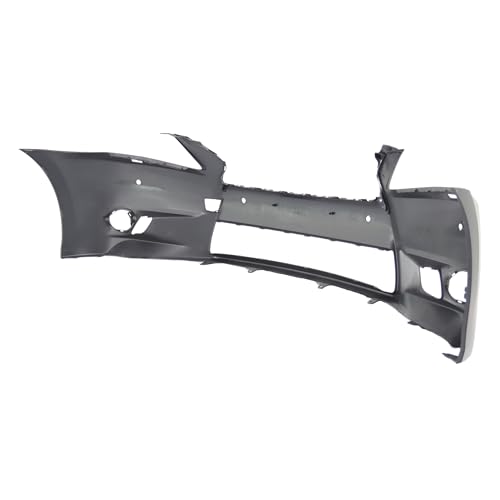 Image of FitParts Compatible with Lexus GS450h, GS350 2013 Front Bumper Cover | Primed, With Fog Light Holes, With Parking Sensor Holes, Sedan, Ready to Paint, OEM 521193A918, LX1000231