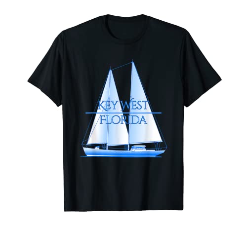 Key West Florida Marinière nautique T-Shirt
