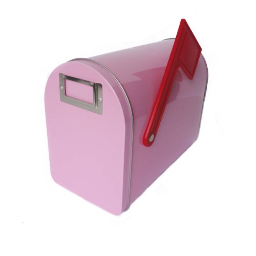 Hampton Art Wrap it Up Mailbox, Medium, Pastel Pink