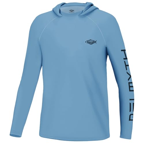 Palmyth Boys Fishing Shirt Youth Hoodie UPF 50+ Sun Protection Long Sleeve Hooded Shirts2