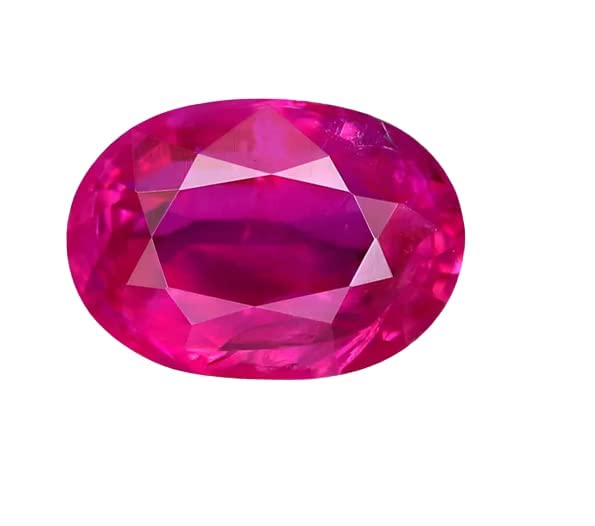 Rubis de Birmanie naturel Manik 6,62 carats pierre précieuse rouge non chauffée vrac