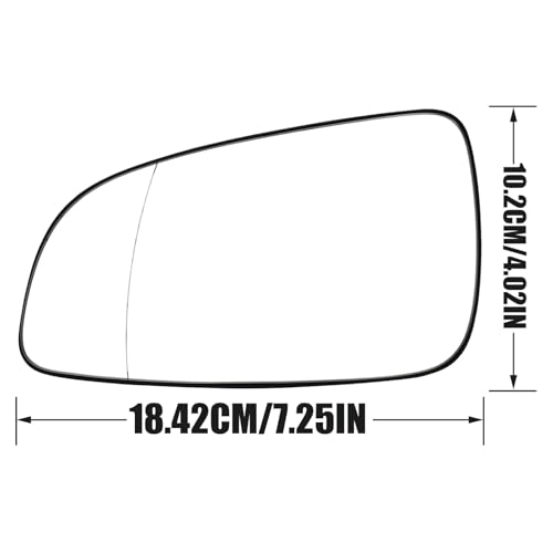 Rétroviseurs Astra H 2004-2009 pour remplacer les miroirs cassés