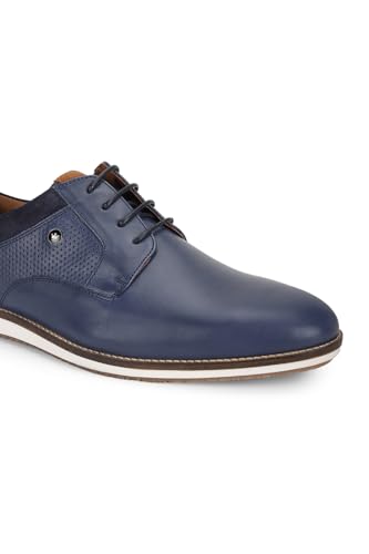 Image of Louis Philippe Men Leather Oxfords