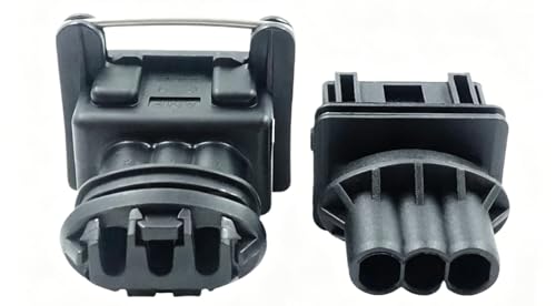 Conector de inyector de combustible impermeable contra corrosion de sensores 3 pines EV1 3
