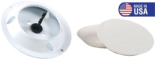ALLWAY WEK2 Wall-EZ Drywall Repair Kit with Tapered Hole Saw and 2 Drywall Plugs