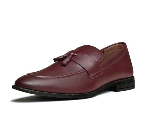 Image of LOUIS STITCH Men's Shoes Tassel Style Comfortable Moccasins for Men (RGMCPLTA)