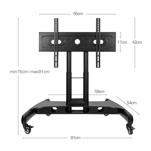 Soporte móvil de TV para pantallas 32-70 pulgadas miniatura 2