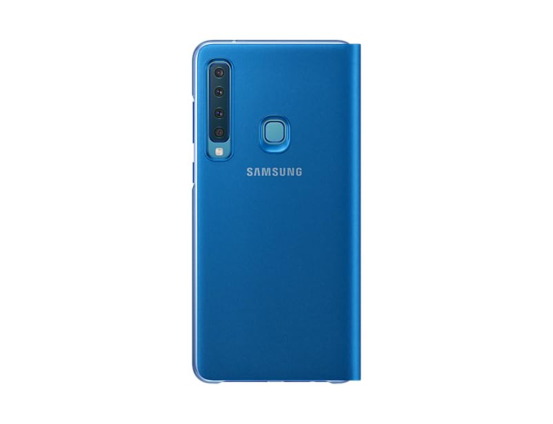 Samsung Original Galaxy A9 2018 Wallet Cover Case, Blue