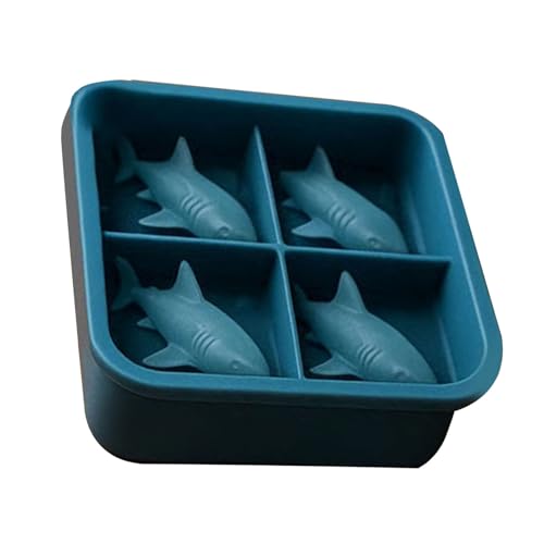 Molde para hielo de silicona en forma de pez miniatura 3