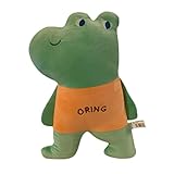 Frog Puppet, Hand Puppet Stuffed Toy, with Detachable Control Wooden Rod Frog Puppet, The Muppet Show Toy, Soft Hand Frog Stuffed Plush Toy Gifts for Boys Girls Birthday