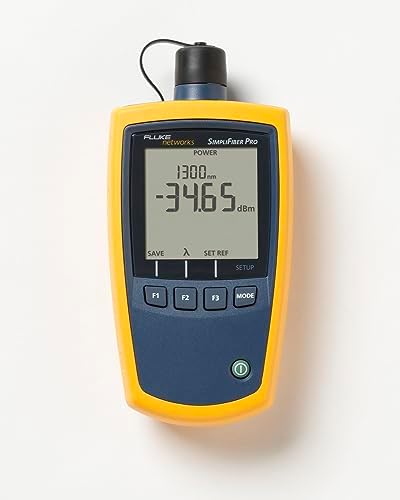 Fluke Networks FTK1000 Genuine SimpliFiber Pro Multimode Fiber Tester Kit Black