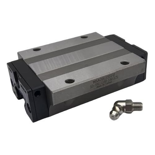 Guide linéaire MSA20LE élimine le jeu mécanique, chariot MSA20LE-N CNC précis