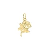 gold anhänger kreuz | Technische Nachrichten | : Die Anhänger hat Gewicht 0.55gr. Ketten und Armbänder bis zu 4 mm Dicke können durch die Schlaufe gefädelt werden.