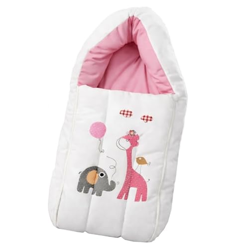 Image of Toddylon Newborn Baby Carry Bag | Cotton Bedding for Infant | Compact & Lightweight | Gift Items | Unisex Babies Essentials Product | Pink | 0-6 Months | Bassinet