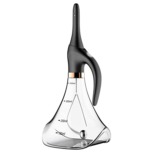 13 Oz Automatic Enema Kit With Easy Grip Design, Anti Back-Flow Enema Douche For Women Men Colon Cleansing Health Care Tool, Innovative Leakproof Douching Bottle Cleaner With 5 Sprinkler 5 Intensities #TOP8