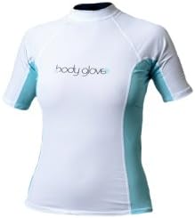 Body Glove Deluxe Womens Short Arm Lycra Rash Guard Shirt