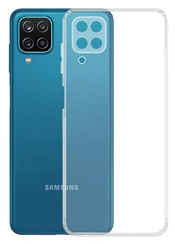 Image of COVERBLACK Soft Rubber Silicon Clear Back Cover Compatible Model for Samsung Galaxy M53 5G - Transparent