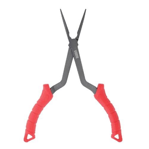BUBBA 11" Forged Fishing Pliers with Extended Length and Cross-Arm Design, with Molded Polymer Sheath