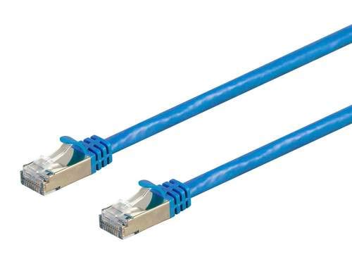 Monoprice Cat7 50ft Black Patch Cable Double Shielded (S/FTP) 26AWG 10G Pure Bare Copper Snagless RJ45 Entegrade Series Ethernet Cable - Image 2