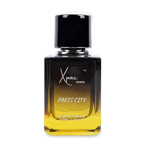 Image of Paris city 50 ml luxury Eau de parfum | Long lasting fragrance with Lemon, ginger, spices and Amber | Best date and party fragrance Pack of 2