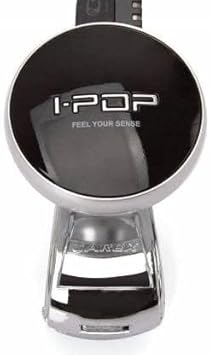 DECTEMS I-POP Car Steering Wheel Knob – 360° Rotation Spinner Knob for Effortless Driving – Universal Fit Power Handle for All Cars (Black)