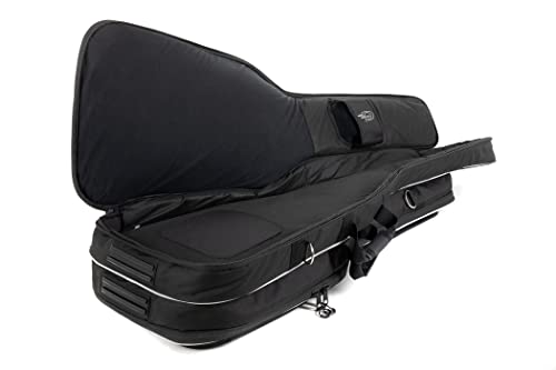 GEWA Guitare électrique double Gig-Bag Prestige 25 mm – Poignée confortable – Poignée avant supplémentaire – Rembourrage… - Les Beatles, Paul McCartney, John Lennon, RIngo Starr, George Harrison GEWA Guitare électrique double Gig-Bag Prestige 25 mm - Poignée confortable - Poignée avant supplémentaire - Rembourrage… – Image 4