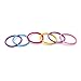 Art&Beauty 100pcs Assorted Color Hair Ties Elastic Hair Bands Ponytail Holders Headband Hair Accessories Ladies Women Adults((Diameter 2.5CM)