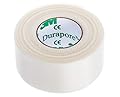 3M Durapore Surgical Tape 1/2"X10Yard Roll Silk Hypoallergenic - Pack of 12 Rolls - Model 1538-0