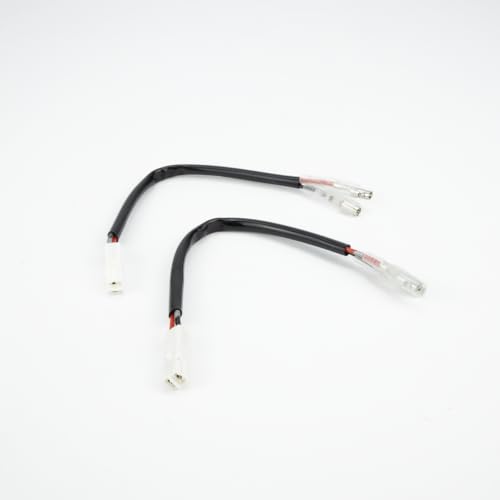 Image of Aharon Motorcycle 12V Cable Wire Extension /Adapter for LED Turn Signal Lights | Compatible with Kawasaki Motorcycles | Bike Indicator Blinkers | Waterproof Indicator Light Connector Plug