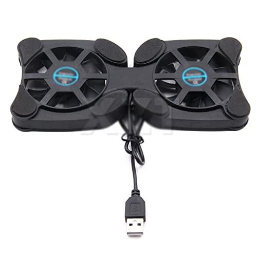 Base plegable para laptop con ventilador para 7-15 pulgadas miniatura 3