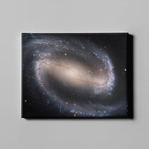 Telescopio Hubble en lienzo de galería mediano para transformar tus paredes con galaxia espiral