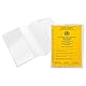 Impfpass Hülle neuer Impfpass 93 x 130 mm [1 Stück] Schutzhüllen für Impfausweis transparent