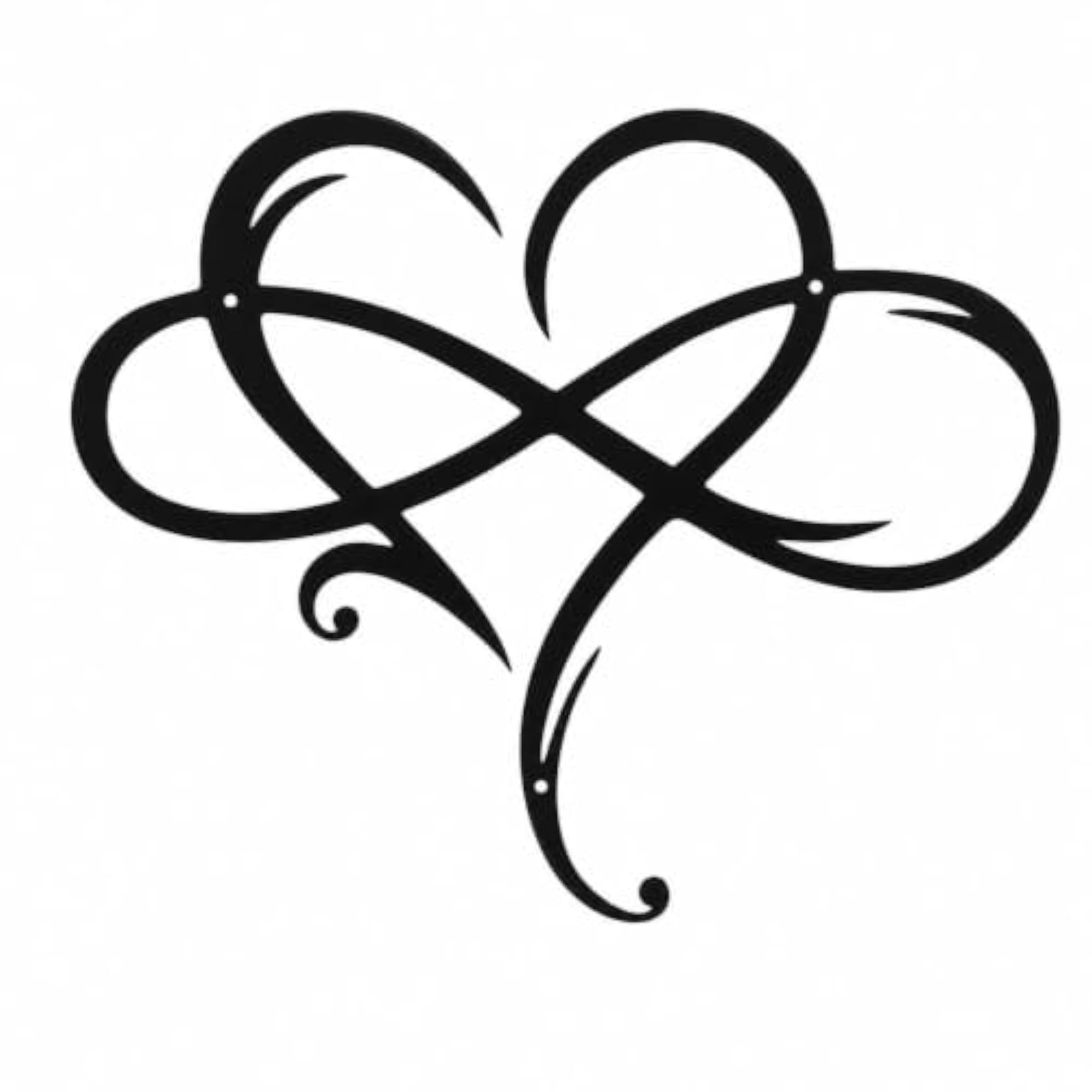 Metal Iron Art Wall Decor Silhouette