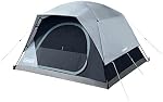 Coleman Skydome Camping Tent, 4/6/10 Person Tent for Camping, Festivals, Backyard, Sleepovers, Withstands 56 km/h Winds