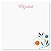 Current Color Swirl Personalized Notepad Set – Set of 4 100-Sheet Pads, Multiple Sizes, Great for Shopping Lists, Grocery Lists and Personalized Gifts, Printed in the USA