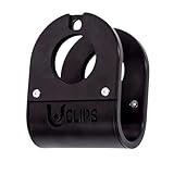 Home Gym U Clip - Bar to Landmine Adapter, Belt Squat and T-bar Row Attachment, Dip Belt Hook, Dumbbell to Barbell Converter, Versatile Fitness Accessory (Olympic)