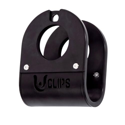 Home Gym U Clip - Bar to Landmine Adapter Belt Squat and T-bar Row Attachment Dip Belt Hook Dumbbell to Barbell Converter Versatile Fitness Accessory (Olympic)