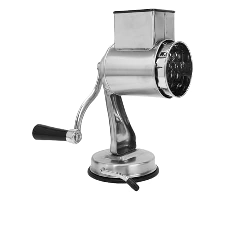 TOPINCN Manual Nut Masher, Stainless Steel Hand Crank Nut Crusher Multifunctional Dried Fruit Crusher Peanut Masher Grinding Device for All Nuts