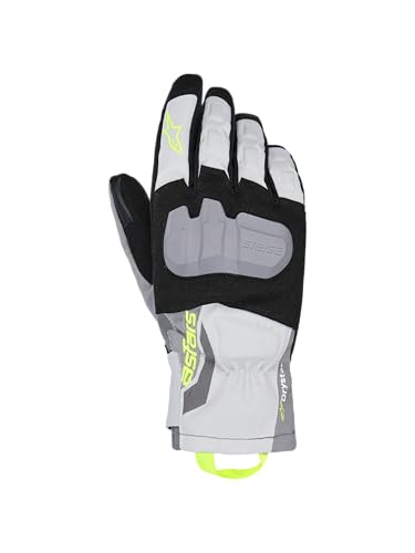 Alpinestars XT-3 Drystar Waterproof Motorcycle Gloves, Black/Grey, L