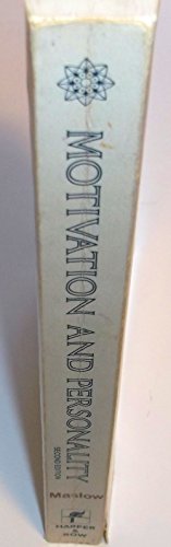 Motivation and Personality: Second Edition B003WHU1KW Book Cover