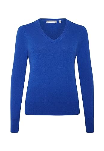 Image of Style Republic Women's 100% Pure Cashmere V-Neck Pullover Sweater | Lightweight Tops, Ultra Soft Feel, Naturally Breathe, Easy Layering, All Day Comfort Wear, Easy Care, Hand Wash Only