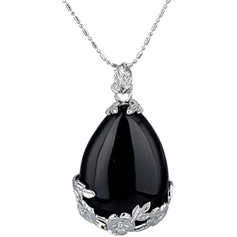 Collier KYEYGWO Agate Noire Cover