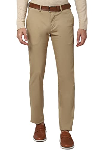 Image of Peter England Men's Slim Casual Pants