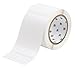 Brady THT-57-423-10 0.7" Width x 0.375" Height, B-423 Permanent Polyester, Gloss Finish White Thermal Transfer Printable Label (10000 per Roll)