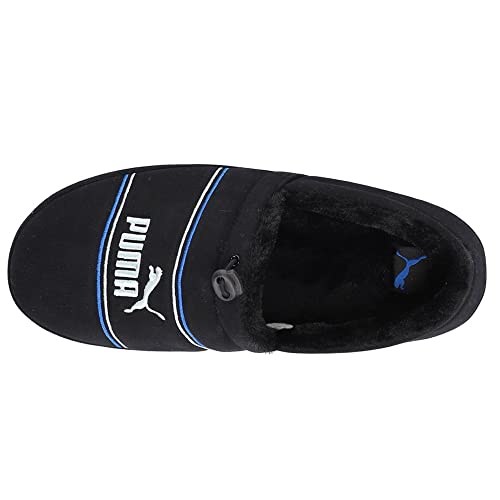 PUMA PUMA mens Tuff Moccasin Slipper, Puma Black-glacial B, 9 US