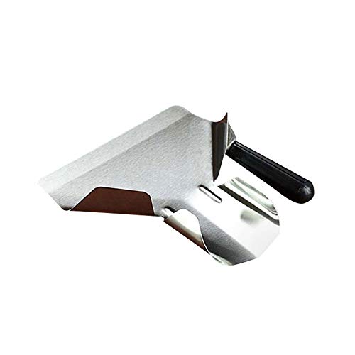Miscelatore monocomando chip chip in acciaio INOX pala pala Addensato Burger Shop attrezzature caricamento patatine fritte chip Packaging pala imbuto popcorn Serving scoop
