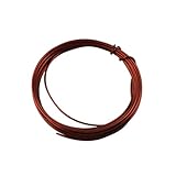 Casetlong 50m 20/15/10/5M Cobre de Alambre de Cobre Motor de Alambre de Cobre magnético Transformador de Bobina de Bobina Inductor de reparación de Alquiler Bricolaje(0.2mm 20meter)