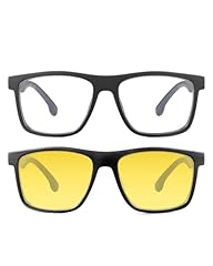 2 Pack (Black&yellow Lens)
