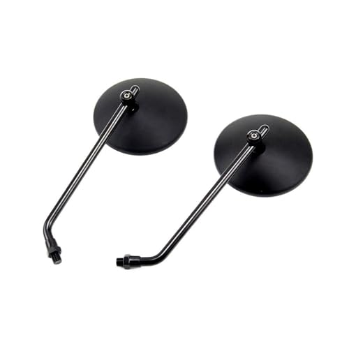 Rétroviseurs latéraux réglables d'extrémité de guidon 10mm moto universels
